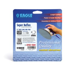 6 inch Buflex Super-Tack Discs DRY (No holes) Job-Paks