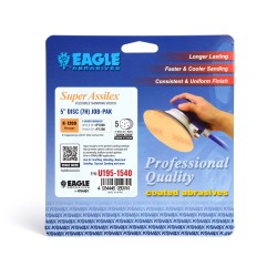 Super Assilex 5 inch Super-Tack Discs (7 holes) Job-Paks