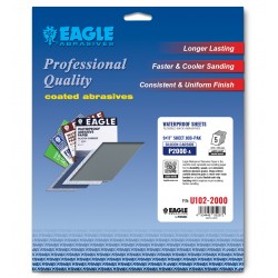 Eagle Silicon Carbide Waterproof 9x11 Sheets Job-paks