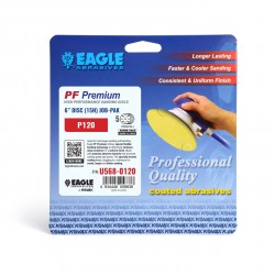 PF Premium 6 inch Super-Tack Discs (15 Holes) Job-Paks