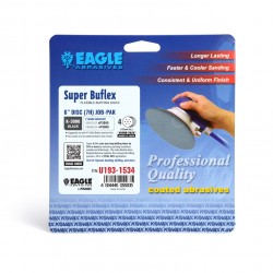 6 inch Buflex Super-Tack Discs DRY Job-Paks