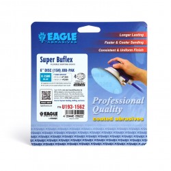 6 inch Buflex Super-Tack Discs DRY (15 holes) Job-Paks