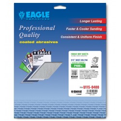Eagle Silicon Carbide 9x11 Dry Sanding Sheets Job-Paks